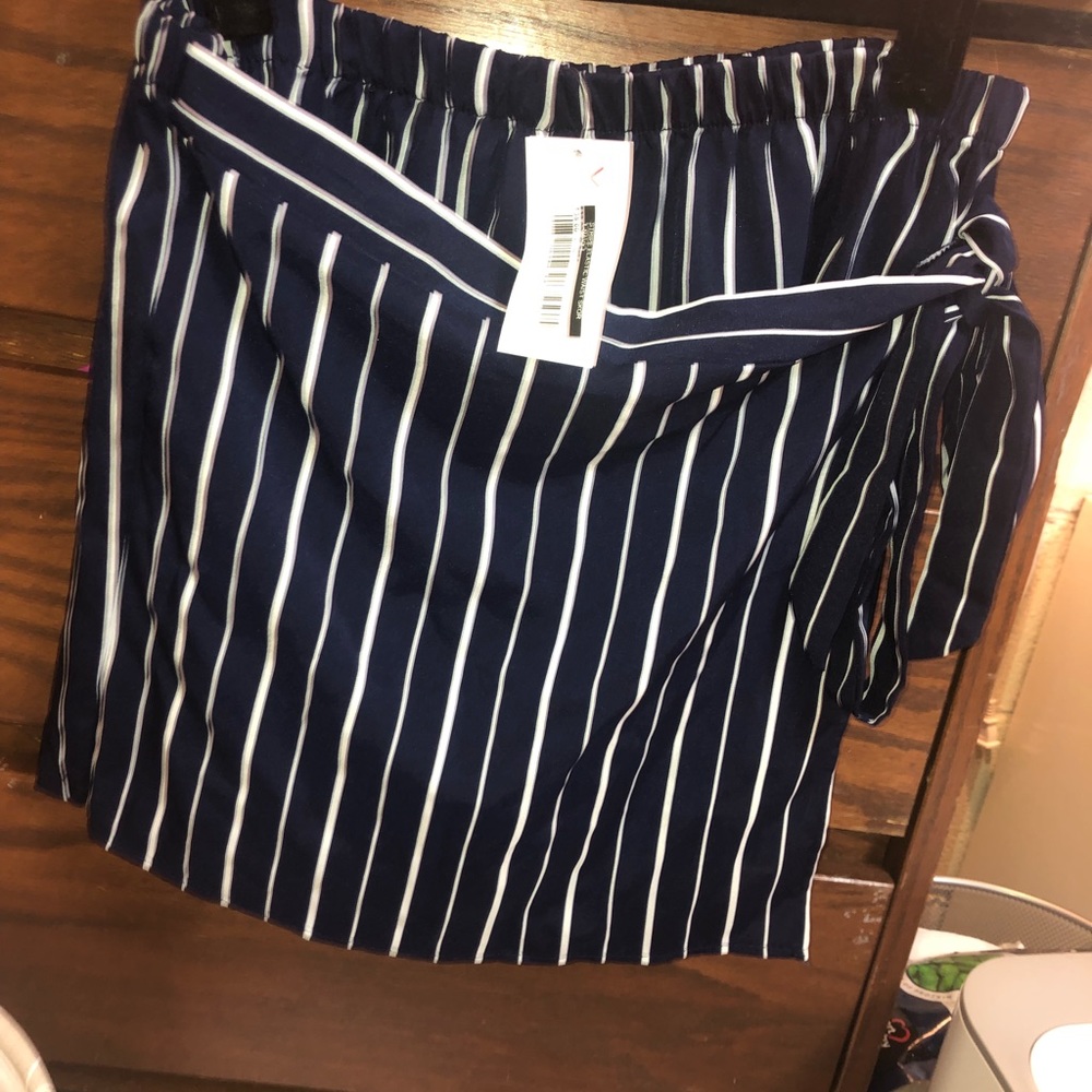 Blue Stripe Skirt